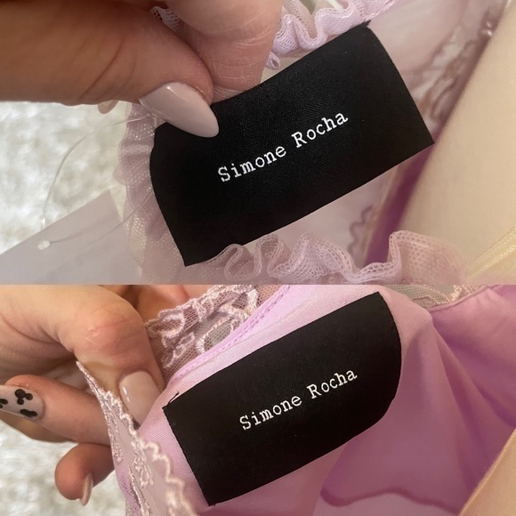 NWT Simone Rocha Double Dress Side Button Down - Picture 13 of 16